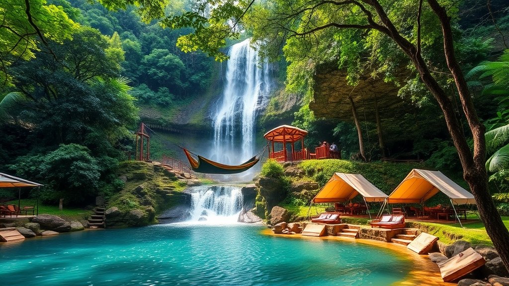 majestic cascading natural beauty