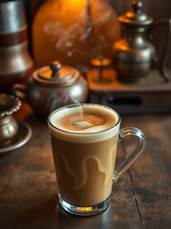 malaysian pulled tea beverage