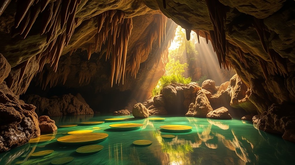 mulu caves and rainforest
