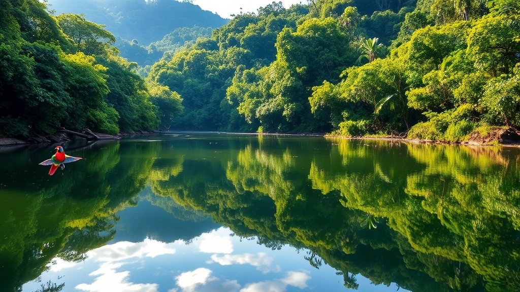 niah river in park