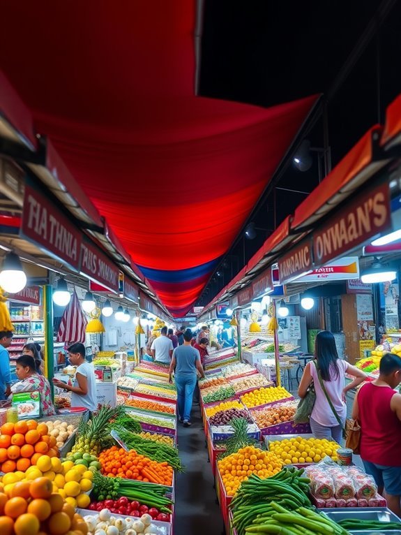 night market in kuala lumpur