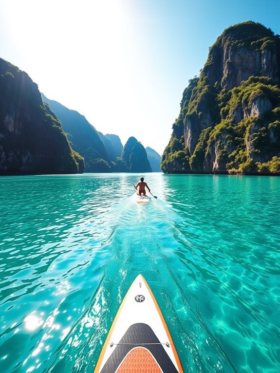 paddleboarding adventure in kota kinabalu