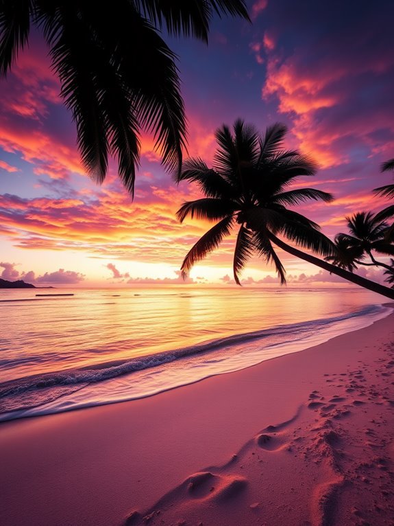 peaceful tropical getaway destination