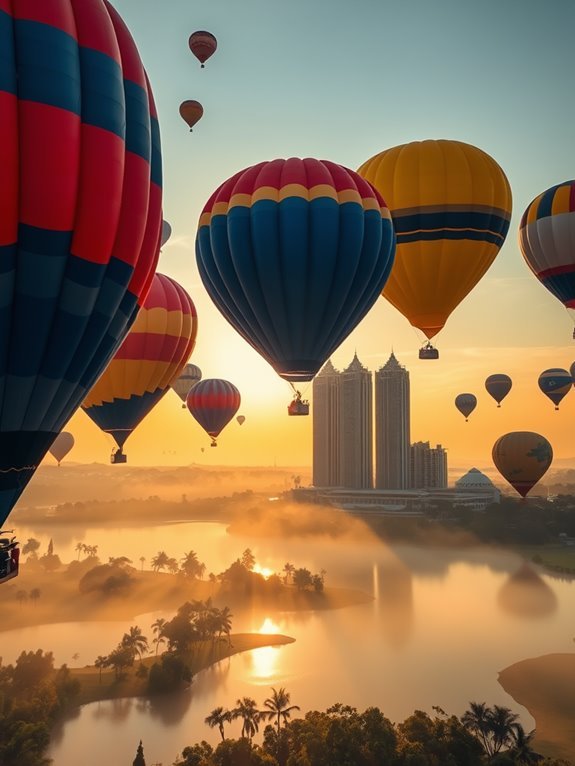 putrajaya hot air ballooning