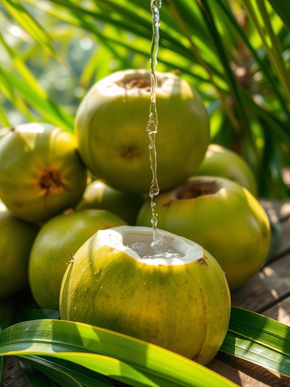 refreshing tropical hydration drink
