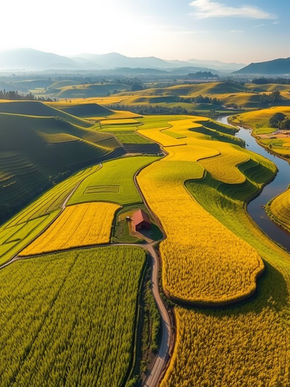 rice farming village malaysia