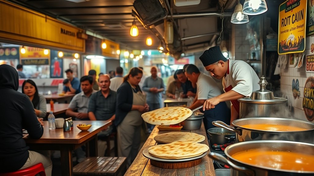 roti canai street location