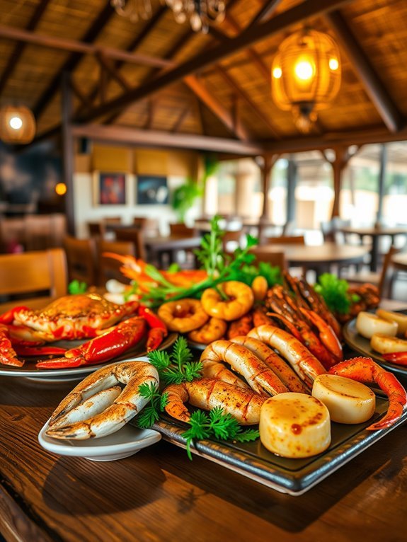 sarawak s distinctive seafood tastes