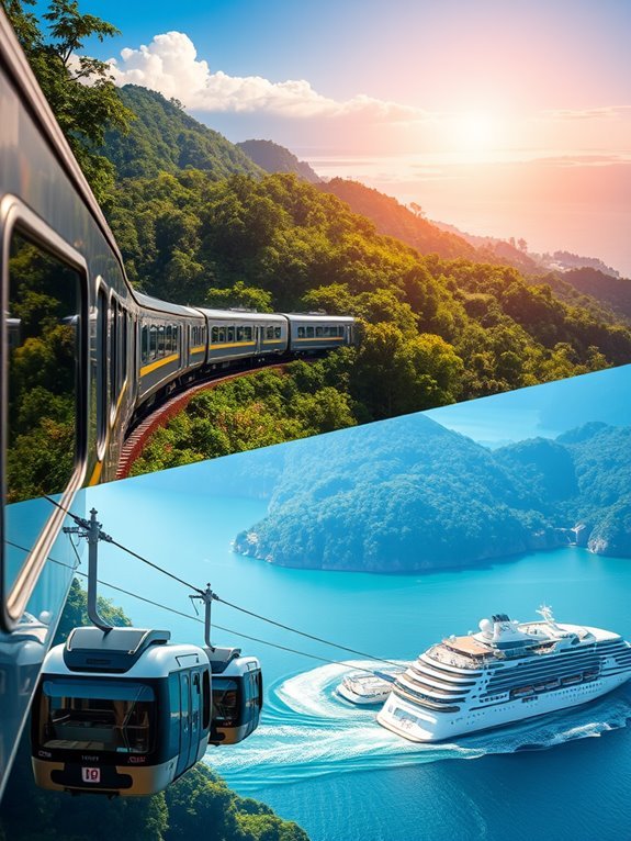scenic cable car ride