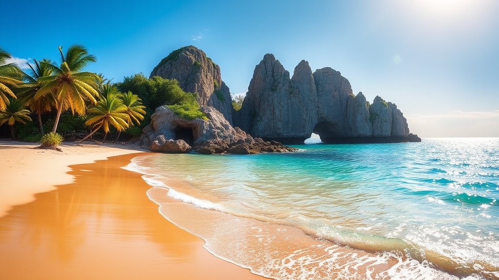 scenic coastal relaxation spot