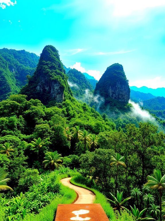 scenic hill near kuala lumpur