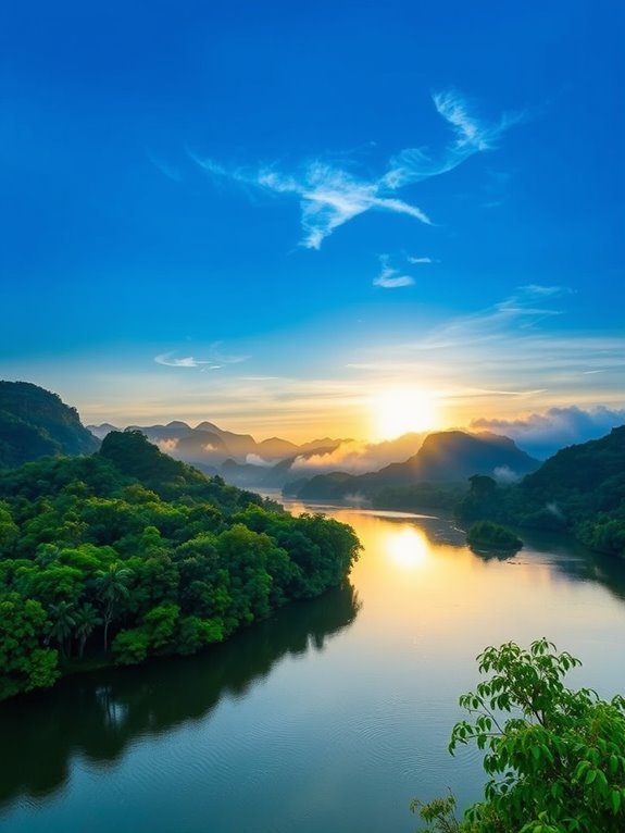 scenic river adventure journey