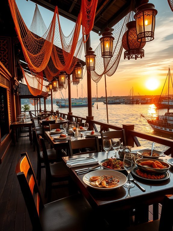 seafood dining in malacca