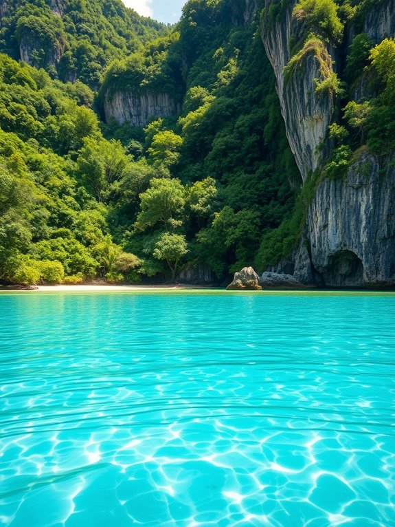 serene island paradise escape