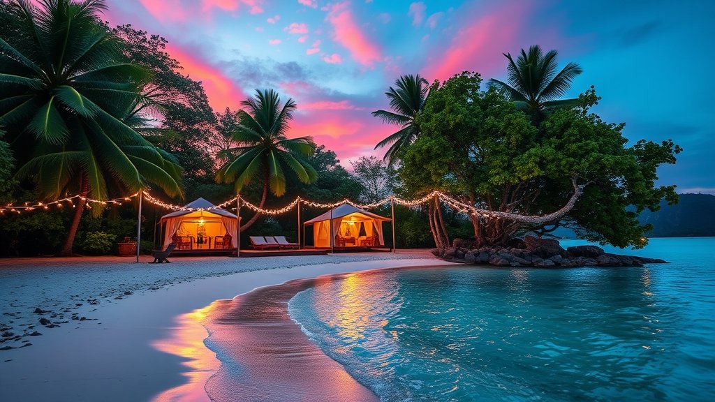 serene seaside glamping experience