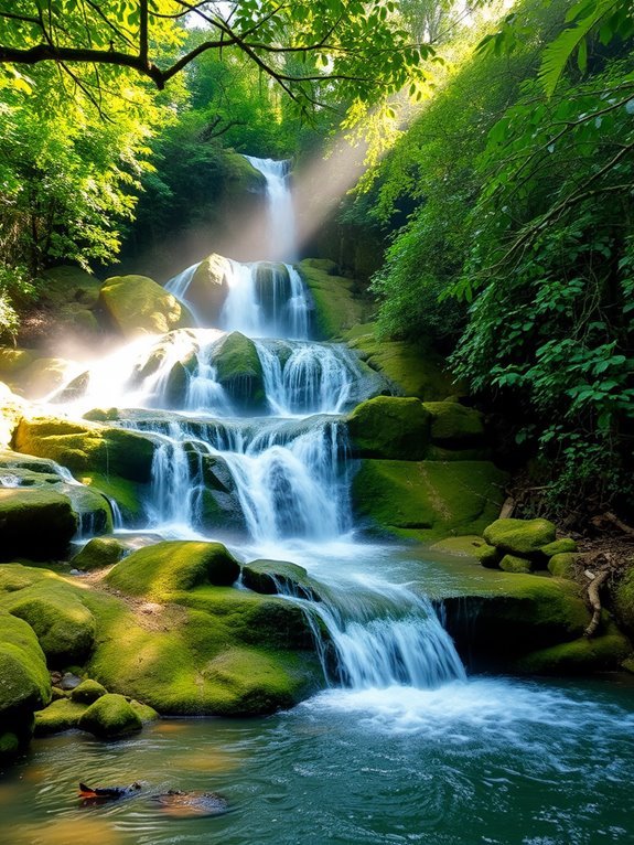 seven springs waterfall paradise