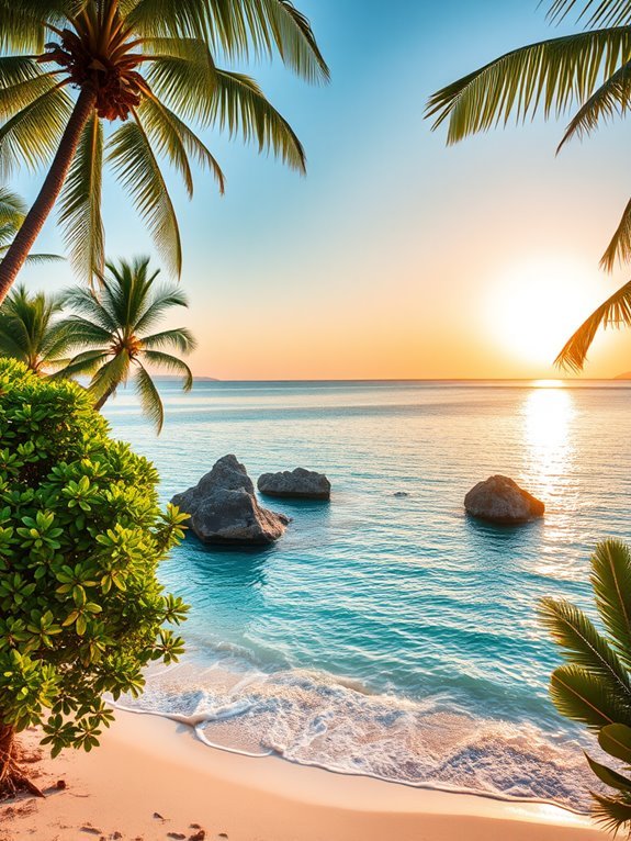 sibu island tropical paradise