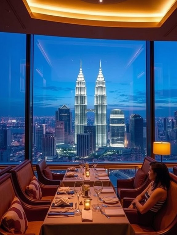 sky high dining experience