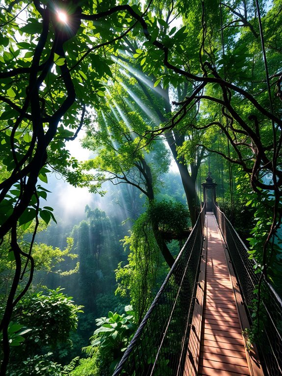 skyway canopy walk adventure