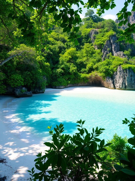 small island paradise getaway