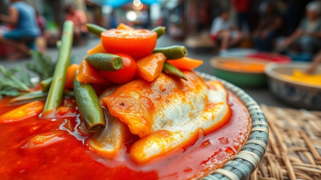 spicy and sour fish stew