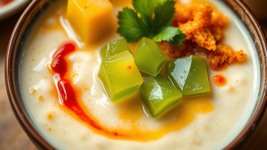 spicy coconut noodle soup