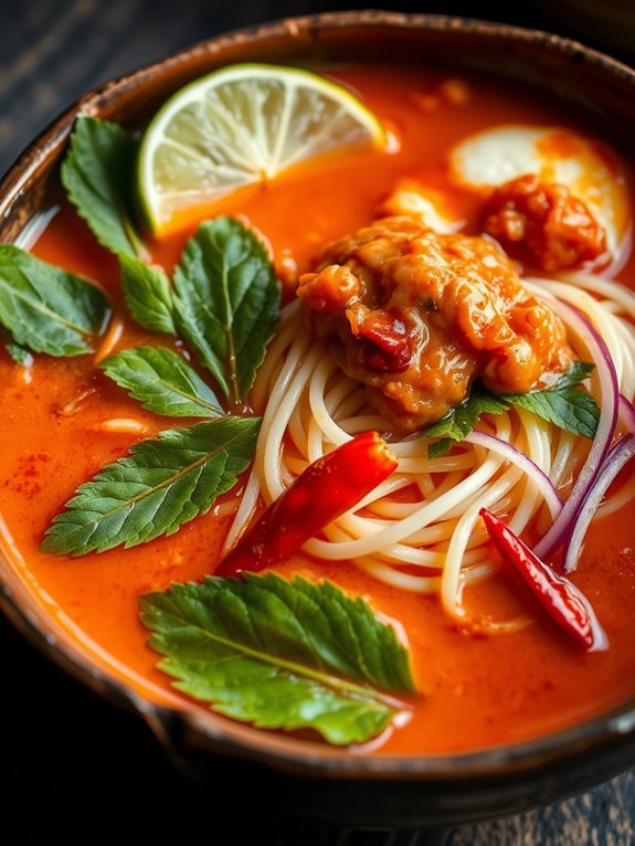 spicy sour fish noodle