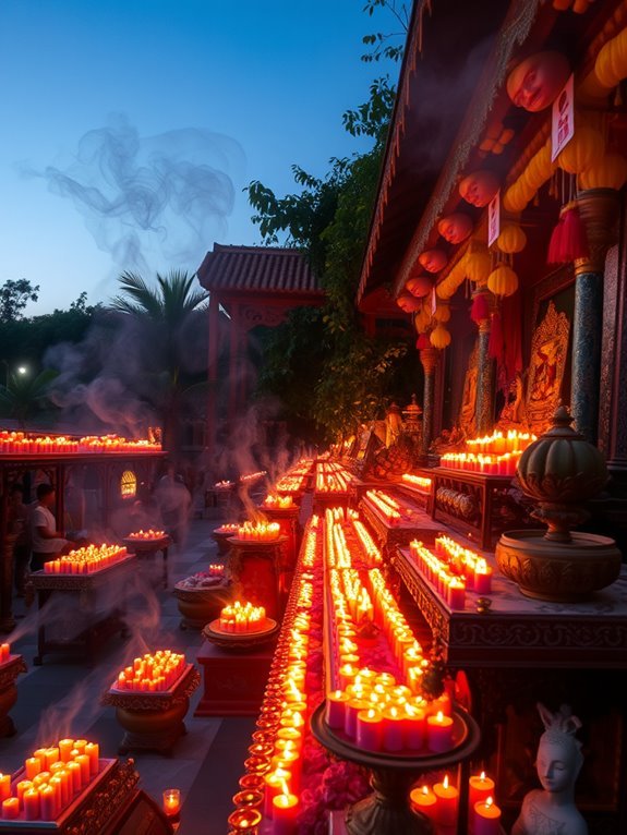 spirits honored through offerings