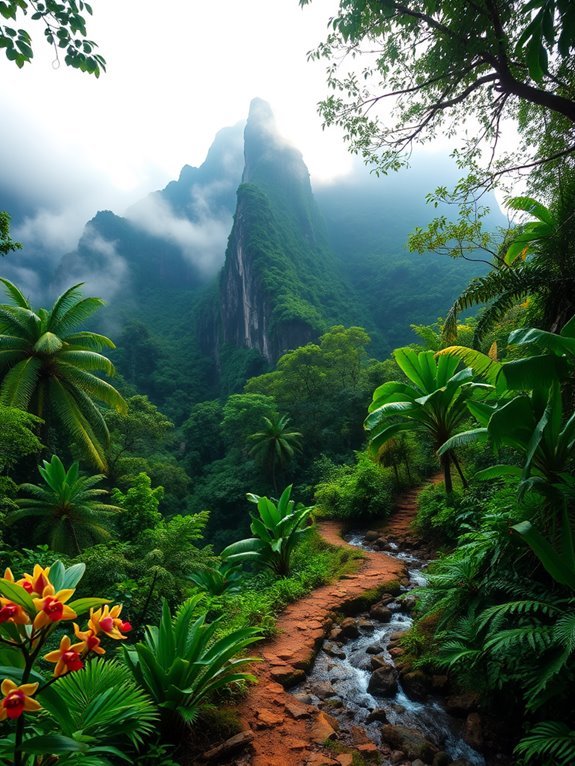 stunning limestone karst formations