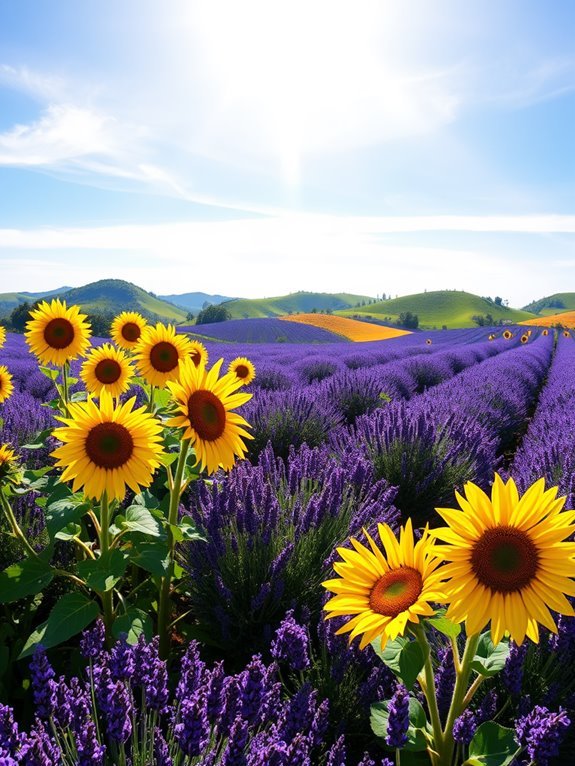 sunflower farm in penang