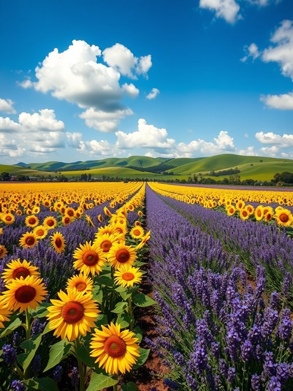 sunflower park in perak
