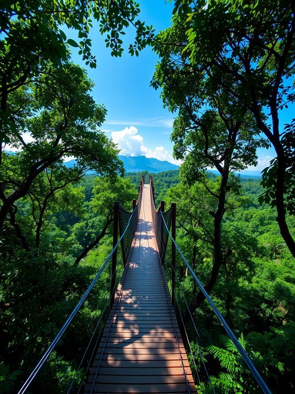 sungai sedim treetop walk