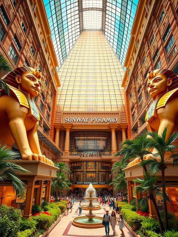 sunway pyramid shopping mall