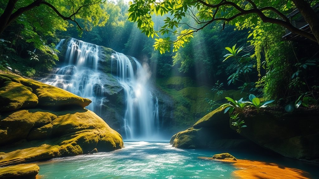 taman negara s stunning waterfall