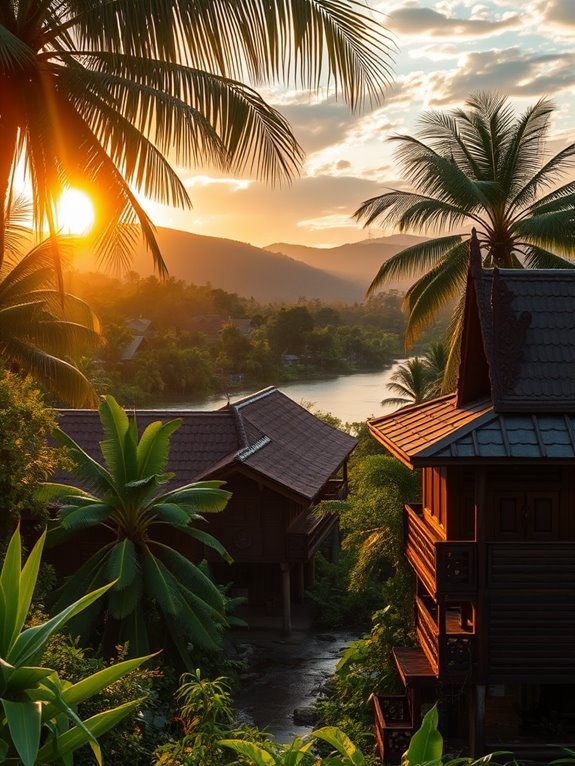 tenggaroh village in johor