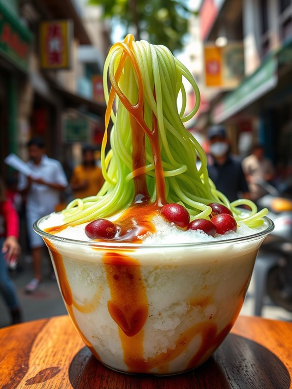 teochew dessert with coconut