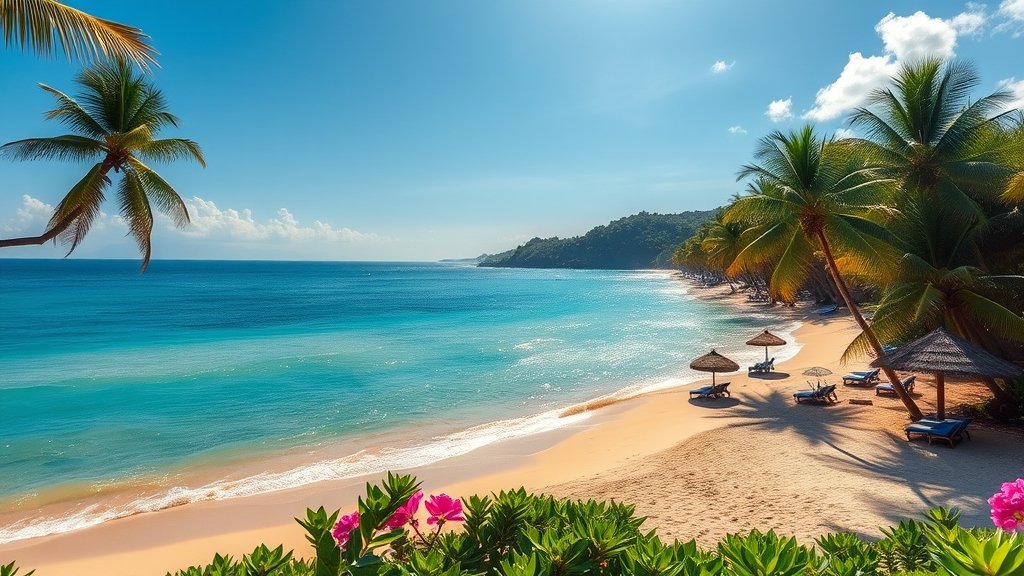 tranquil coastal paradise retreat