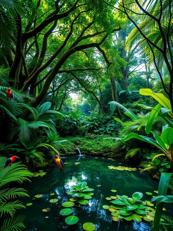 tropical avian sanctuary experience