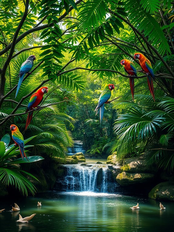 tropical avian sanctuary experience