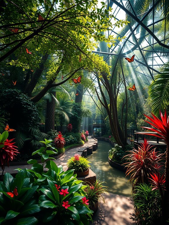 tropical butterfly sanctuary experience