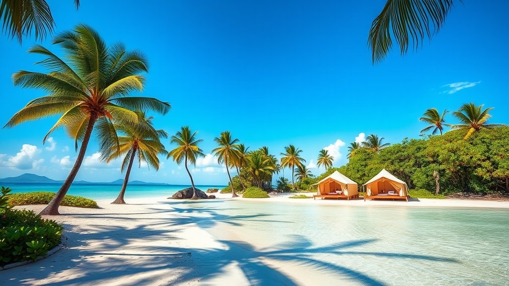 tropical camping paradise awaits