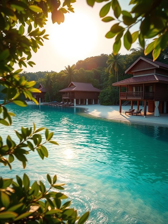 tropical luxury island getaway