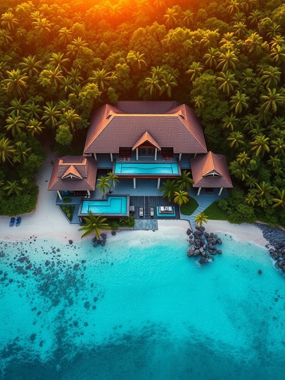 tropical luxury resort experience