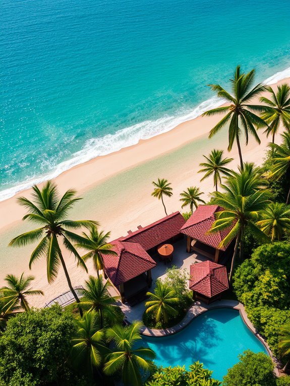 tropical luxury seaside escape