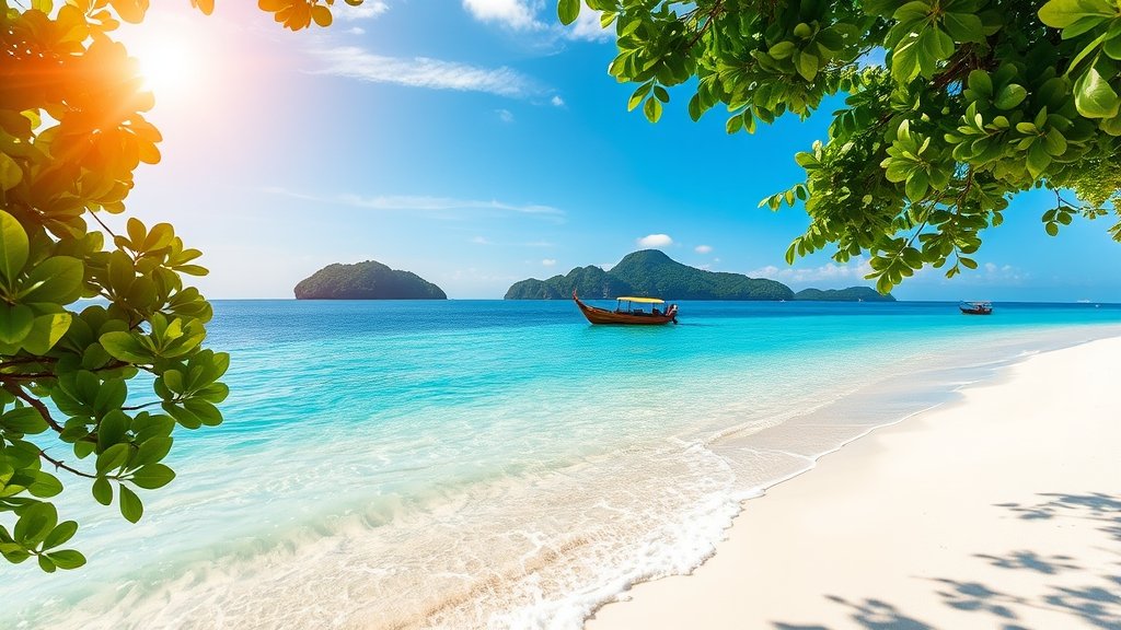 tropical marine park paradise