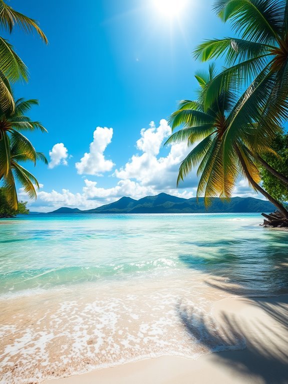 tropical paradise destination escape