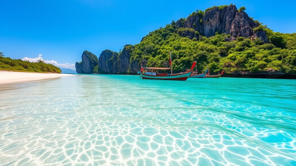 tropical paradise escape destination