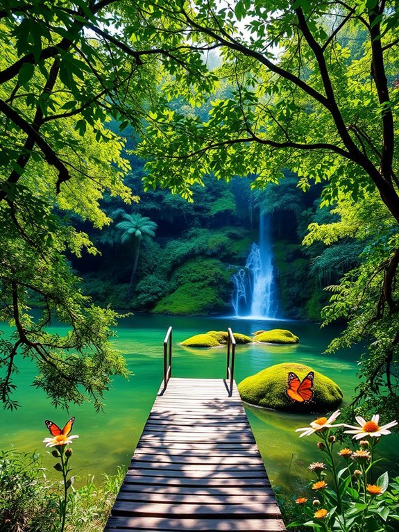 tropical paradise for nature