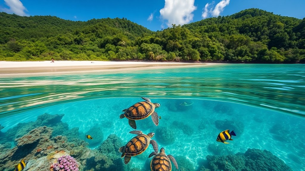 tropical paradise getaway destination