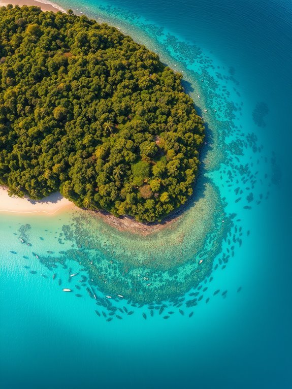 tropical paradise getaway destination
